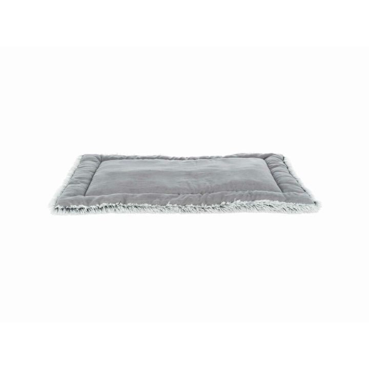 Koberec pre psov Trixie Biela Čierna Sivá Plyš 75 × 55 cm